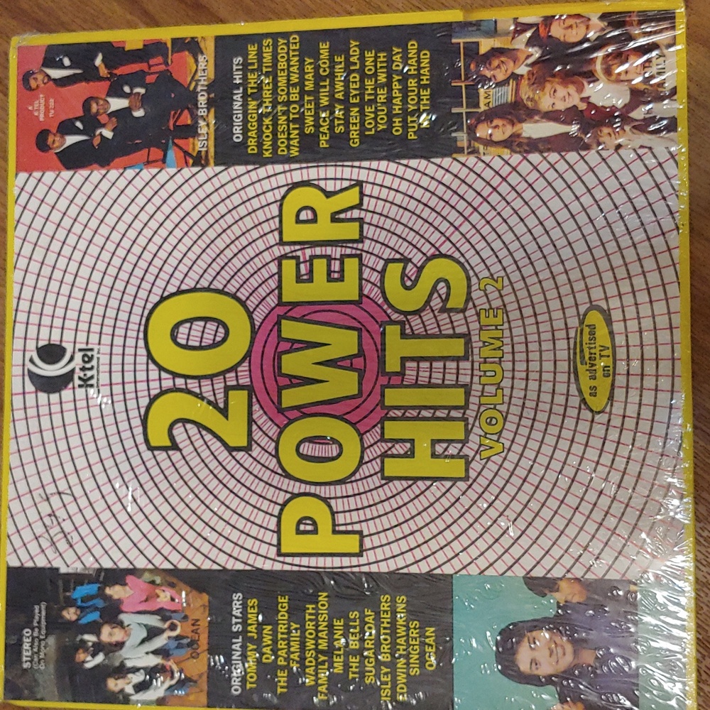 20 power Hits Volume 2 as advertise on TV